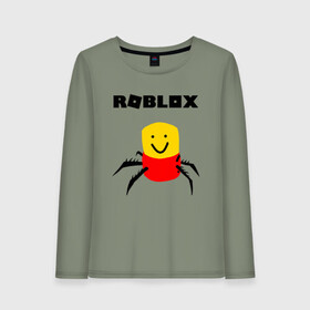 Женский лонгслив хлопок с принтом ROBLOX , 100% хлопок |  | piggy | roblox | roblox games | roblox piggy | игра роблокс | пигги. | роблокс | роблокс пигги | робукс