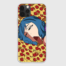 Чехол для iPhone 12 Pro Max с принтом АХЕГАО ПИЦЦА , Силикон |  | ahegao | anime | pizza | аниме | ахегао | пицца