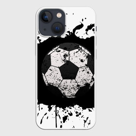 Чехол для iPhone 13 mini с принтом Soccer Ball ,  |  | ball | football | soccer | брызги | мяч | футбол | футбольный мяч