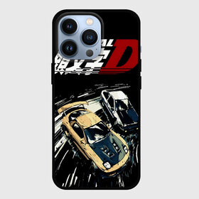 Чехол для iPhone 13 Pro с принтом Initial D две машины ,  |  | anime | deja vu | initial | initial d | manga | street | z | аниме | гонки | инециал ди | инициал д | инициал ди | манга | машины | такуми фудзивара | уличные