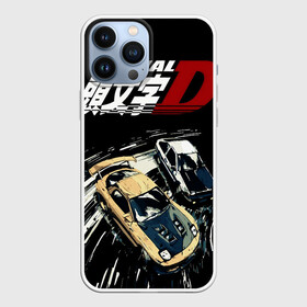 Чехол для iPhone 13 Pro Max с принтом Initial D две машины ,  |  | anime | deja vu | initial | initial d | manga | street | z | аниме | гонки | инециал ди | инициал д | инициал ди | манга | машины | такуми фудзивара | уличные