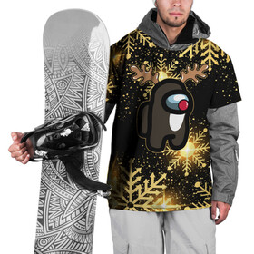 Накидка на куртку 3D с принтом AMONG US НОВОГОДНИЙ , 100% полиэстер |  | Тематика изображения на принте: among us | амонг ас | зима | игра | космический | космический корабль | космонавт | космос | мем | новый год | олень | праздник | снежинки | среди нас | экшен