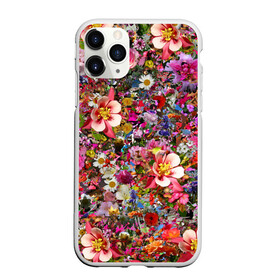 Чехол для iPhone 11 Pro Max матовый с принтом Цветочки , Силикон |  | Тематика изображения на принте: ромашки | футболка в цветочек | футболка с цветочками | цветочки | цветы