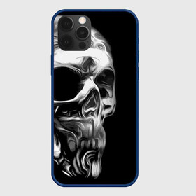 Чехол для iPhone 12 Pro Max с принтом Skull , Силикон |  | bones | fashion | orbits | skull | vanguard | авангард | глазницы | кости | мода | череп