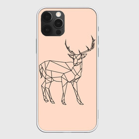 Чехол для iPhone 12 Pro Max с принтом олень deer , Силикон |  | deer | doe | fawn | олененок | олениха | олень