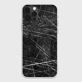 Чехол для iPhone 12 Pro Max с принтом Царапины , Силикон |  | Тематика изображения на принте: background | scratches | scuff | stripes | texture | полоски | потертость | текстура | фон | царапины