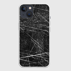 Чехол для iPhone 13 с принтом Царапины ,  |  | background | scratches | scuff | stripes | texture | полоски | потертость | текстура | фон | царапины