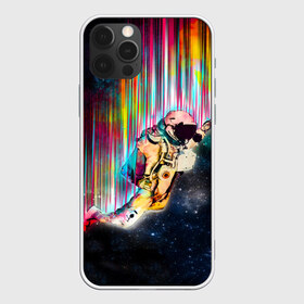 Чехол для iPhone 12 Pro Max с принтом Космонавт , Силикон |  | 2021 | астронавт | астроном | в космосе | вселенная | галактика | гот | звезда | земля | игра | космическая | космонавт | космос | кот | котик | красивая | модная | неон | новый год | планета | радуга | эмо