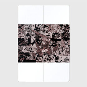 Магнитный плакат 2Х3 с принтом Аста , Полимерный материал с магнитным слоем | 6 деталей размером 9*9 см | asta | black clover | акума | аста | демон | пятилистник | черный клевер