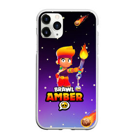 Чехол для iPhone 11 Pro Max матовый с принтом BRAWL STARS AMBER , Силикон |  | 8 bit | amber | brawl stars | colette | crow | gale | leon | max | mecha | mecha crow | mr.p | sally leon | shark | tara | virus 8 bit | werewolf leon | акула | амбер | берли | бравл старс | ворон | коллет | макс | оборотень