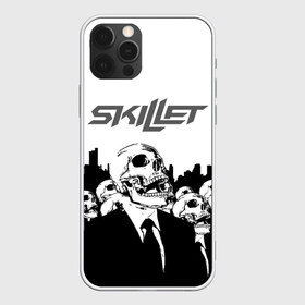 Чехол для iPhone 12 Pro Max с принтом SKILLET , Силикон |  | skillet | skillet 2020 | skillet hero | skillet monster | skillet rose | группа skillet | скелет