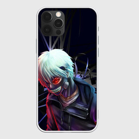 Чехол для iPhone 12 Pro Max с принтом Токийский Гуль , Силикон |  | anime | render | tokyo ghoul | аниме | кен канеки | маска | токийский гуль | человек в маске