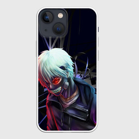 Чехол для iPhone 13 mini с принтом Токийский Гуль ,  |  | anime | render | tokyo ghoul | аниме | кен канеки | маска | токийский гуль | человек в маске