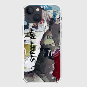 Чехол для iPhone 13 mini с принтом Street art ,  |  | art | color | paint | paper | street | vanguard | wall | авангард | бумага | искусство | краска | стена | улица | цвет