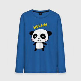 Мужской лонгслив хлопок с принтом Милая пандочка , 100% хлопок |  | маленькая панда | маленькая пандочка | милашка | милая панда | милая пандочка | панда | панда hello | панда милашка | пандочка | пандочка hello | пандочка милашка