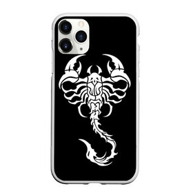 Чехол для iPhone 11 Pro матовый с принтом Скорпион , Силикон |  | знак зодиака | природа. | ракообразные | скорпион | ядовитые существа