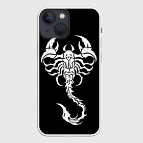 Чехол для iPhone 13 mini с принтом Скорпион ,  |  | знак зодиака | природа. | ракообразные | скорпион | ядовитые существа