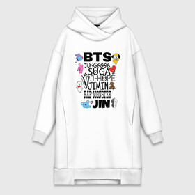 Платье-худи хлопок с принтом BTS   BT21 ,  |  | bangtan sonyeondan | bts | bts love. | kpop | битиэс | бтс | кпоп | фанфик бтс | чон чонгук