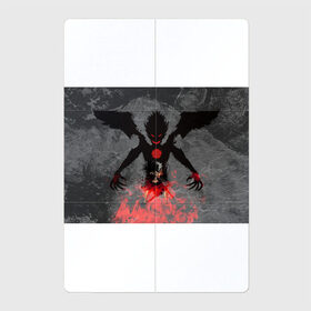 Магнитный плакат 2Х3 с принтом Черный клевер , Полимерный материал с магнитным слоем | 6 деталей размером 9*9 см | asta | black clover | акума | аста | демон | пятилистник | черный клевер