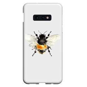 Чехол для Samsung S10E с принтом Пчела , Силикон | Область печати: задняя сторона чехла, без боковых панелей | Тематика изображения на принте: мёд | насекомое | оса | пчела | пчелы