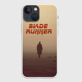 Чехол для iPhone 13 mini с принтом Бегущий по лезвию ,  |  | balde runner | bladerunner | cyberpunk | бегущий человек | бегущий человек 2049 | будущее | киберпанк | классика | неон | райан гослинг | фильм | фильмы | харрисон форд