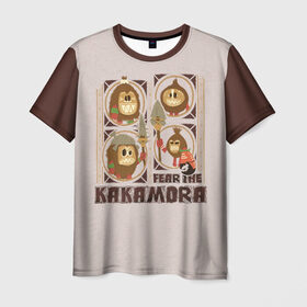 Мужская футболка 3D+ с принтом Fear the Kakamora , 100% микрофибра | круглый вырез горловины, длина до линии бедер | kakamora | moana | vdzajul