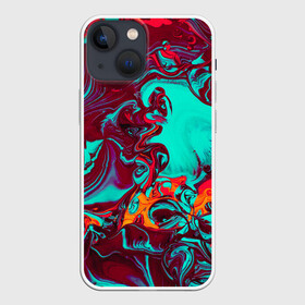 Чехол для iPhone 13 mini с принтом Colorful World ,  |  | Тематика изображения на принте: abstraction | colorful | fluid art | liquid | paint | stains | texture | абстракция | жидкость | краска | пятна | разводы | разноцветный | текстура