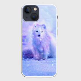Чехол для iPhone 13 mini с принтом Полярная Лисица ,  |  | 2021 | белка | детская | единорог | енот | животное | зверь | лиса | лисенок | лисица | медведь | милый зверек | новогодняя | песец | подарок | прикольная | рождество | с новым годом | сказка | снег