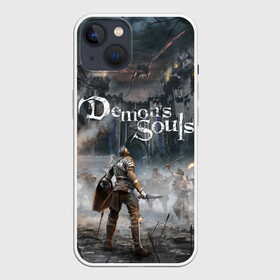 Чехол для iPhone 13 с принтом Demons Souls ,  |  | armor | dark souls | demons souls | dragon | fire | games | knight | namco bandai | nextgen | playstation 5 | praise the sun | ps5 | броня | восславь солнце | дарк соулс | демон соулс | дракон | игры | некстген | огонь | плейстейшен 5 | пс5 | рыцарь | тем