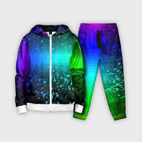 Детский костюм 3D с принтом Neon ,  |  | color | fashion | neon | paint | spray | брызги | краска | мода | неон | цвет