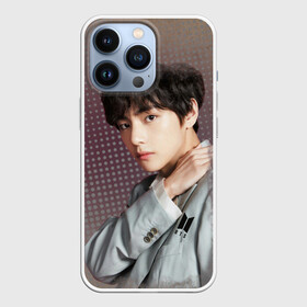 Чехол для iPhone 13 Pro с принтом BTS. Ким Тэ Хён ,  |  | k pop | kim tae hyung | ким тэ хён | молодость | музыка | поп коллектив | южнокорейский певец