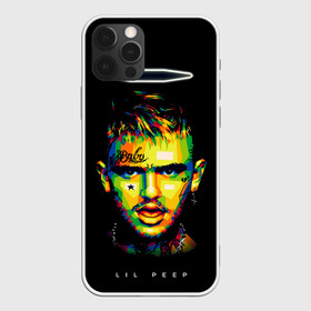 Чехол для iPhone 12 Pro с принтом LIL PEEP , силикон | область печати: задняя сторона чехла, без боковых панелей | lil | lil peep | logobombing | peep. лил | pump | rap | xxx | xxxtenticon | пип | с лил пипом