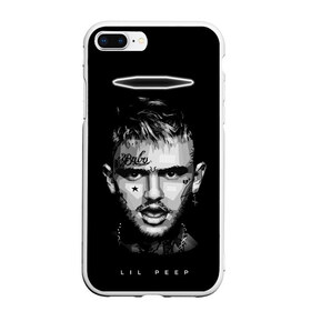 Чехол для iPhone 7Plus/8 Plus матовый с принтом LIL PEEP WB , Силикон | Область печати: задняя сторона чехла, без боковых панелей | lil | lil peep | logobombing | peep. лил | pump | rap | xxx | xxxtenticon | пип | с лил пипом