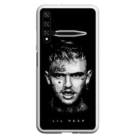 Чехол для Honor 20 с принтом LIL PEEP WB , Силикон | Область печати: задняя сторона чехла, без боковых панелей | lil | lil peep | logobombing | peep. лил | pump | rap | xxx | xxxtenticon | пип | с лил пипом