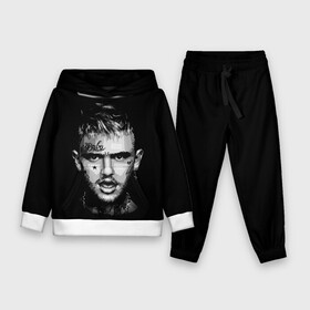 Детский костюм 3D (с толстовкой) с принтом LIL PEEP WB ,  |  | lil | lil peep | logobombing | peep. лил | pump | rap | xxx | xxxtenticon | пип | с лил пипом