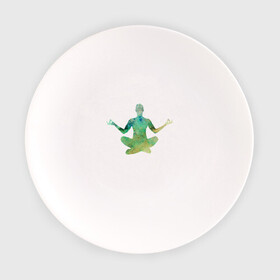 Тарелка с принтом Йога тайм , фарфор | диаметр - 210 мм
диаметр для нанесения принта - 120 мм | Тематика изображения на принте: здоровье | йога | кундалини | медитация | релаксация | тело | фитнес | энергия