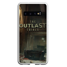 Чехол для Samsung Galaxy S10 с принтом The Outlast Trials , Силикон | Область печати: задняя сторона чехла, без боковых панелей | Тематика изображения на принте: game | games | horror | outlast | the outlast trials | аутласт | аутласт триалс | игра | игры | ужасы | хоррор