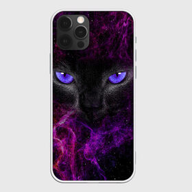 Чехол для iPhone 12 Pro Max с принтом Кот , Силикон |  | глаза | кашак | космос | кот | кота | коте | котейка | котейки | котёнок | котик | котики | коты | котэ | котя | котяра | котята | котятки | кошак | кошка | кэт | лев | пума | рысь | тигр | фиолетовые глаза