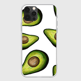 Чехол для iPhone 12 Pro Max с принтом Авокадо , Силикон |  | avocado | fruit | авокадо | овощ | фрукт