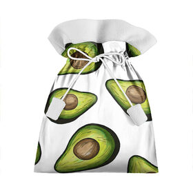 Подарочный 3D мешок с принтом Авокадо , 100% полиэстер | Размер: 29*39 см | avocado | fruit | авокадо | овощ | фрукт