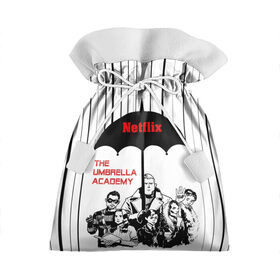 Подарочный 3D мешок с принтом The Umbrella Academy Season 3 , 100% полиэстер | Размер: 29*39 см | Тематика изображения на принте: netflix | rain | superheroes | the umbrella academy | tv series | umbrella | академия амбрелла | дождь | зонтик | нетфликс | сериал | супергерои