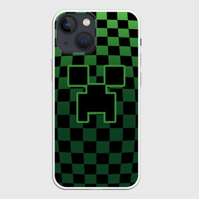 Чехол для iPhone 13 mini с принтом Minecraft ,  |  | alex | creeper | minecraft | steve | алекс | блок | вызыватель | зомби | игра | крипер | майнкрафт | победитель | приключения | свинья | стив