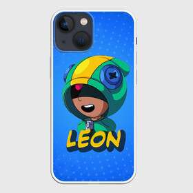 Чехол для iPhone 13 mini с принтом BRAWL STARS LEON ,  |  | brawl stars | games | leon | бравл старс | бравл старс амбер | браул старс | игры | легендарный бравлер | леон