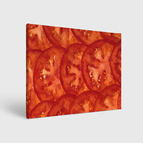 Холст прямоугольный с принтом Помидорки , 100% ПВХ |  | арт | еда | лето | овощ | овощи | помидор | помидорки | помидоры | рисунок | томат | томаты