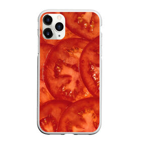 Чехол для iPhone 11 Pro Max матовый с принтом Помидорки , Силикон |  | арт | еда | лето | овощ | овощи | помидор | помидорки | помидоры | рисунок | томат | томаты