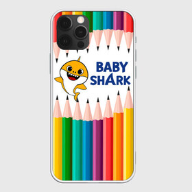 Чехол для iPhone 12 Pro Max с принтом Baby Shark , Силикон |  | baby | baby shark | shark | акула | анимация | бэби | бэби шарк | дети | мультфильм | песня | ребенок | шарк