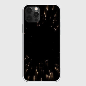 Чехол для iPhone 12 Pro Max с принтом Частицы , Силикон |  | particles | sparks | искры | лучи | частицы