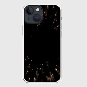 Чехол для iPhone 13 mini с принтом Частицы ,  |  | particles | sparks | искры | лучи | частицы