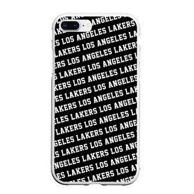 Чехол для iPhone 7Plus/8 Plus матовый с принтом Лос-Анджелес Лейкерс , Силикон | Область печати: задняя сторона чехла, без боковых панелей | lakers | los angeles | los angeles lakers | nba | анжелес | баскетбол | лейкерс | лос | лос анджелес | лос анджелес лейкерс | нба