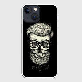 Чехол для iPhone 13 mini с принтом Хипстер ,  |  | 100 | alter | bad | beard | boy | dead | death | ego | girl | head | hipster | life | old | omg | real | retro | skull | wolf | борода | бородач | босс | брат | бро | волк | гитара | гитарист | на | ретро | стиле | хипстер | череп | эко